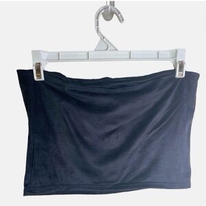 Project Social T Urban Outfitters Black Tube Top Shelf Bra Size M